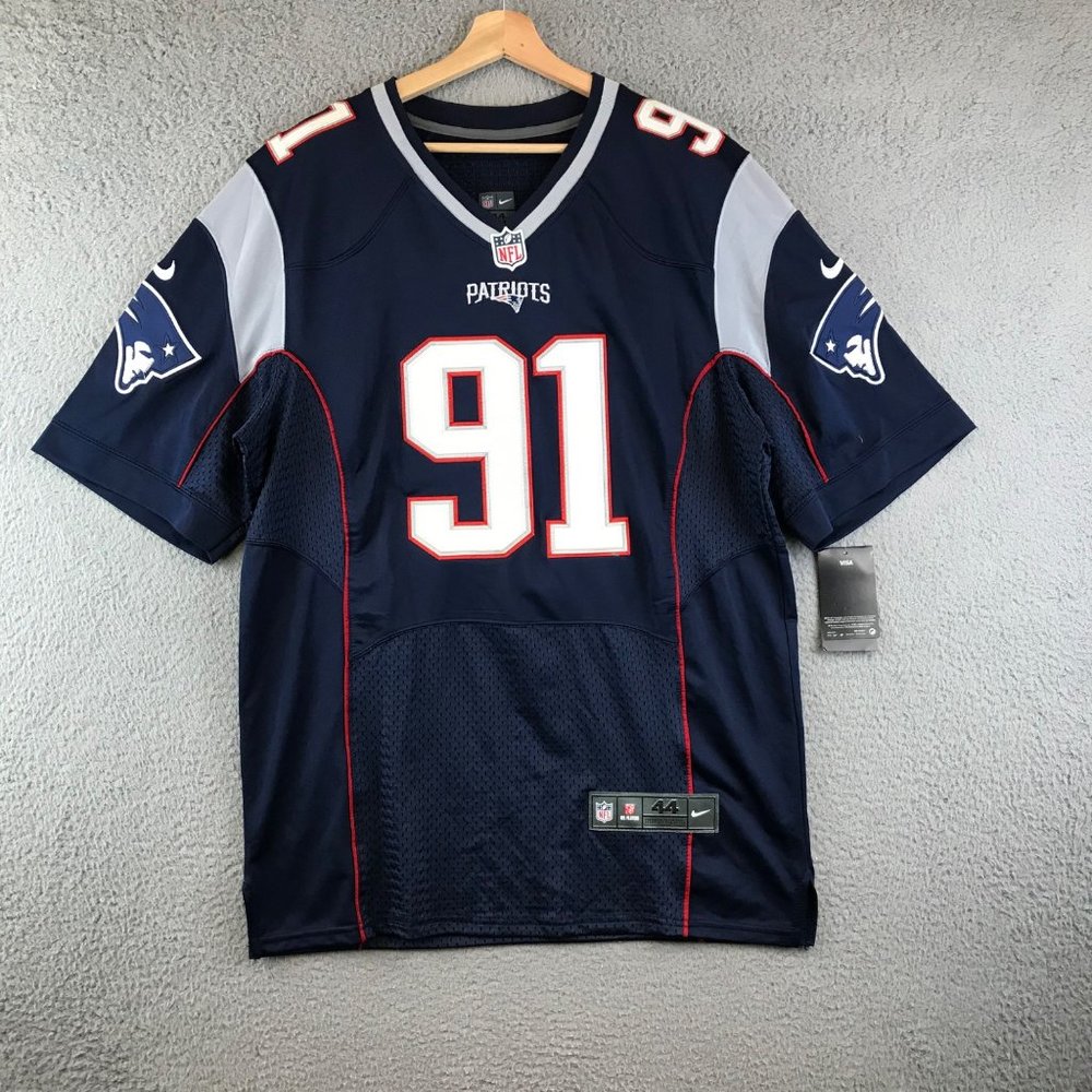 New Nike Collins New England Patriots Player Jersey T Shirt NFL Football 44